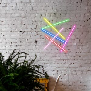 wall lamp neon light