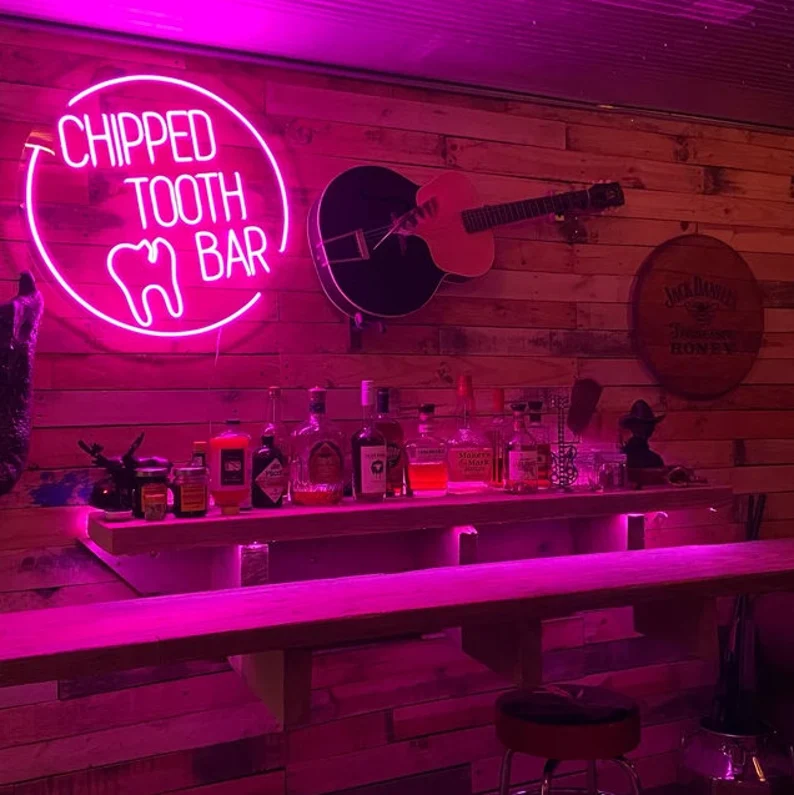 bar neon sign