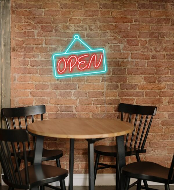 open signs for business