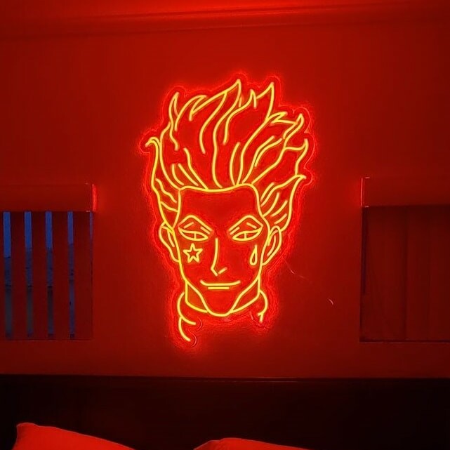 anime neon signs, comic neon lights