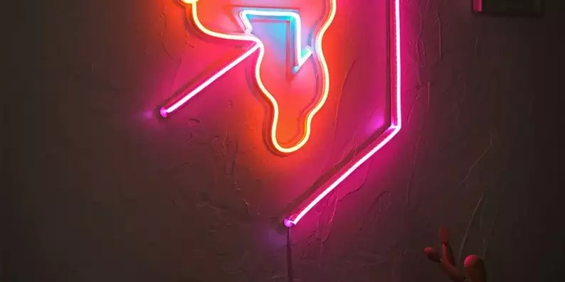 custom design wall art signs, neon wall art lights, wall light sign