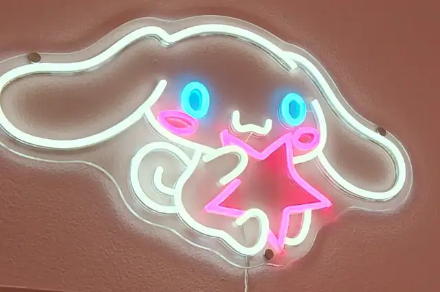 cute cartoon neon lights, custom small neon signs best gift idea