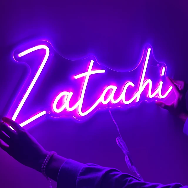 custom name neon sign led