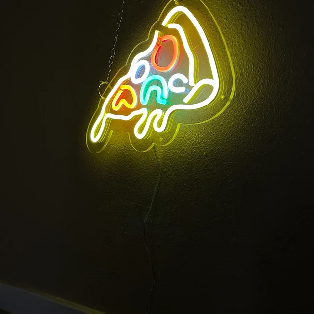 pizza custom neon light, neon sign for pizza restaurant