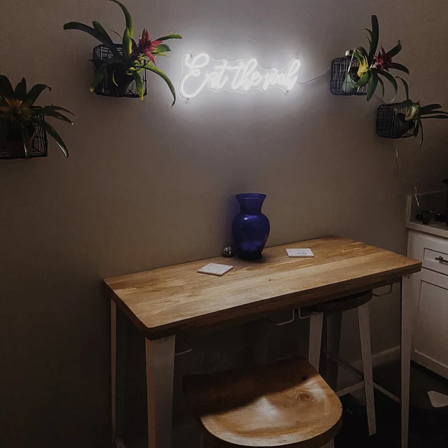 small home neon sign