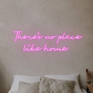 pink custom neon sign over bed, bedroom neon lights,home decor neon light, custom neon sign home decor