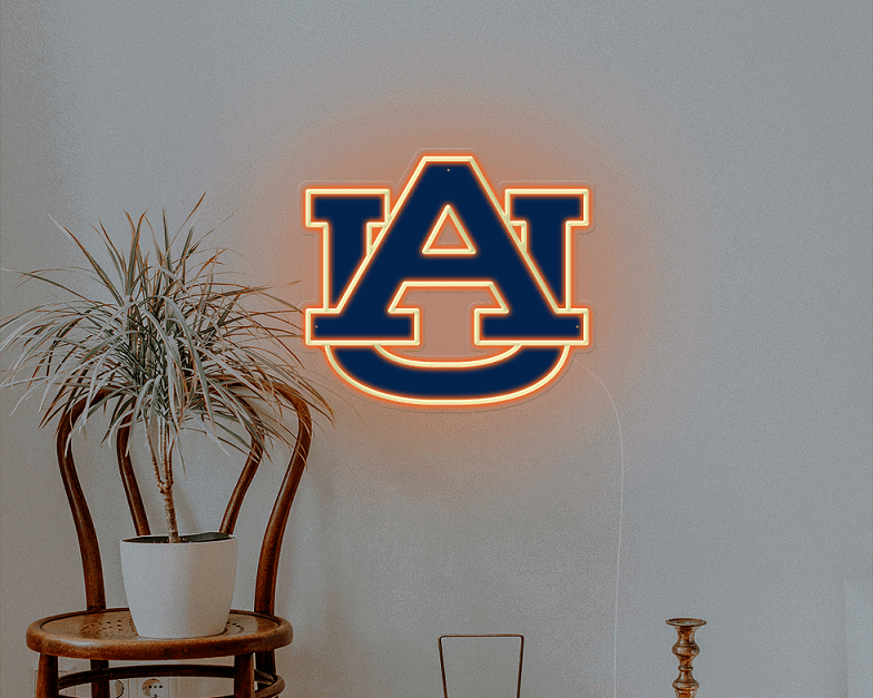 auburn tigers neon sign