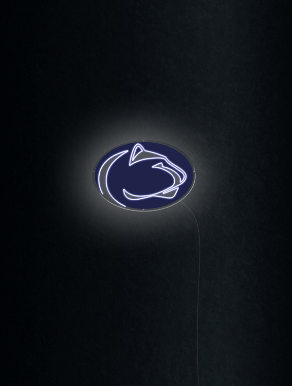 college football neon sign penn state