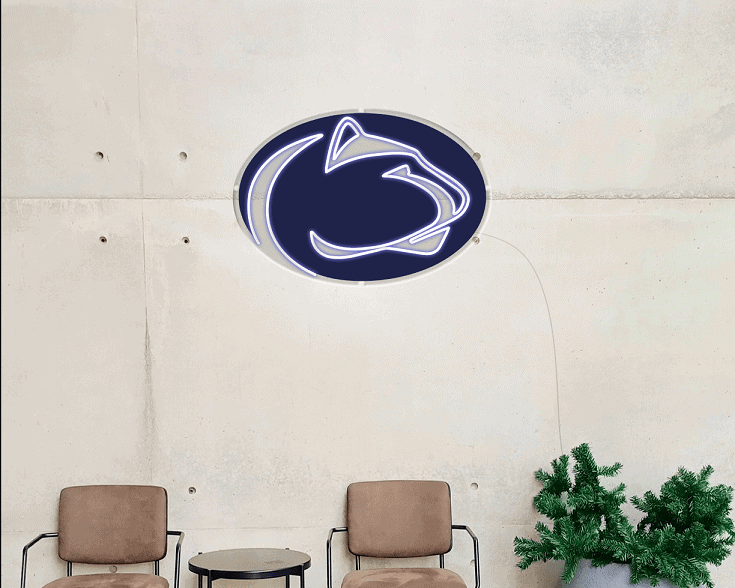 penn state neon sign