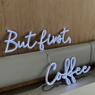 but first coffee neon sign for cafe