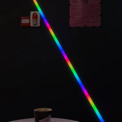 rgb color neon tube lamp dynamic color tube light