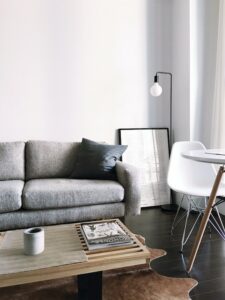 minimalist living room floor lamp - blog