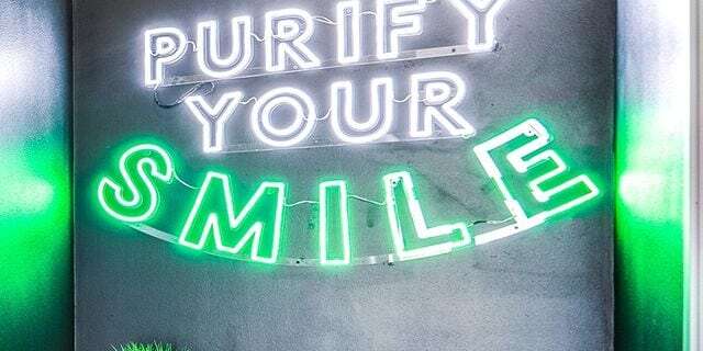dental clinic custom neon sign