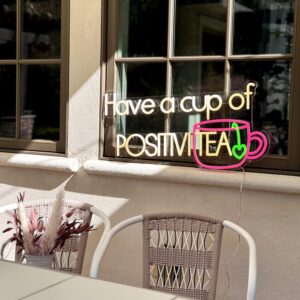 have a cup of tea led neon sign for home, cafe and restaurants