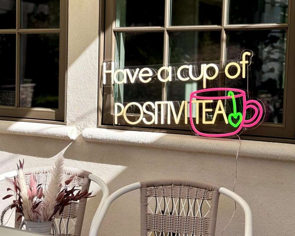 have a cup of tea led neon sign for home, cafe and restaurants