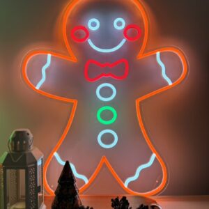 Gingerbread Neon sign front photo (1)