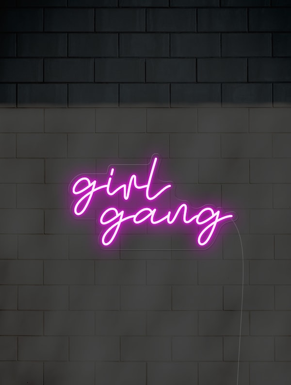 GirlGang Neon light NIGHT-VERSION