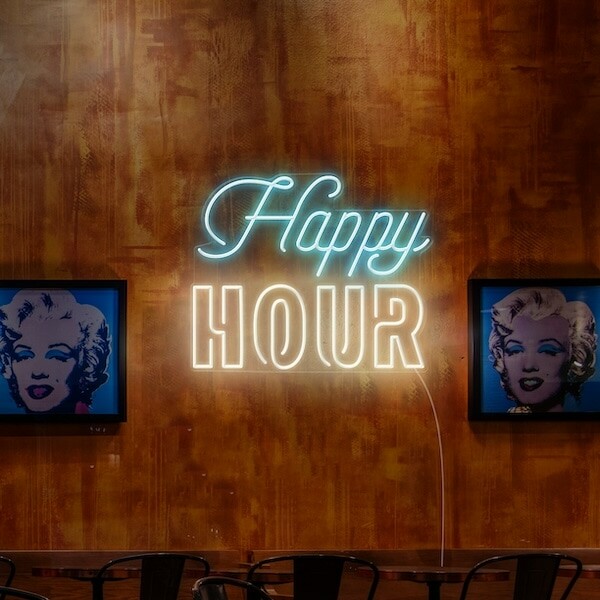 Happy Hour Bar Neon Light-day-version