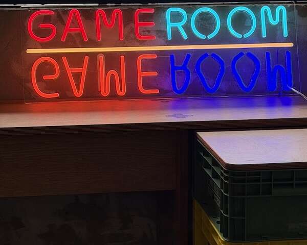 game room neon sign man cave neon light