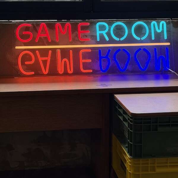 game room neon sign man cave neon light