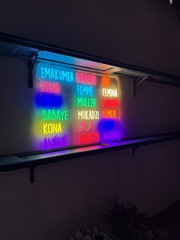 Woman-Different Languages Neon Signs for Wall Decor | Echo Neon