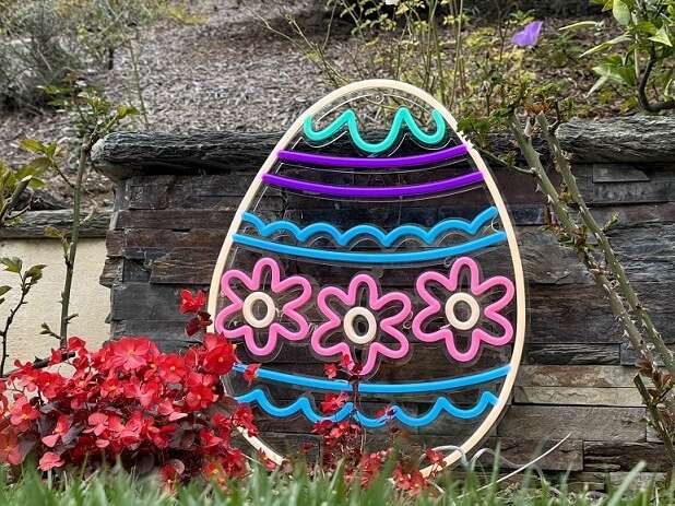 easter egg led neon sign, great decoration for Easter