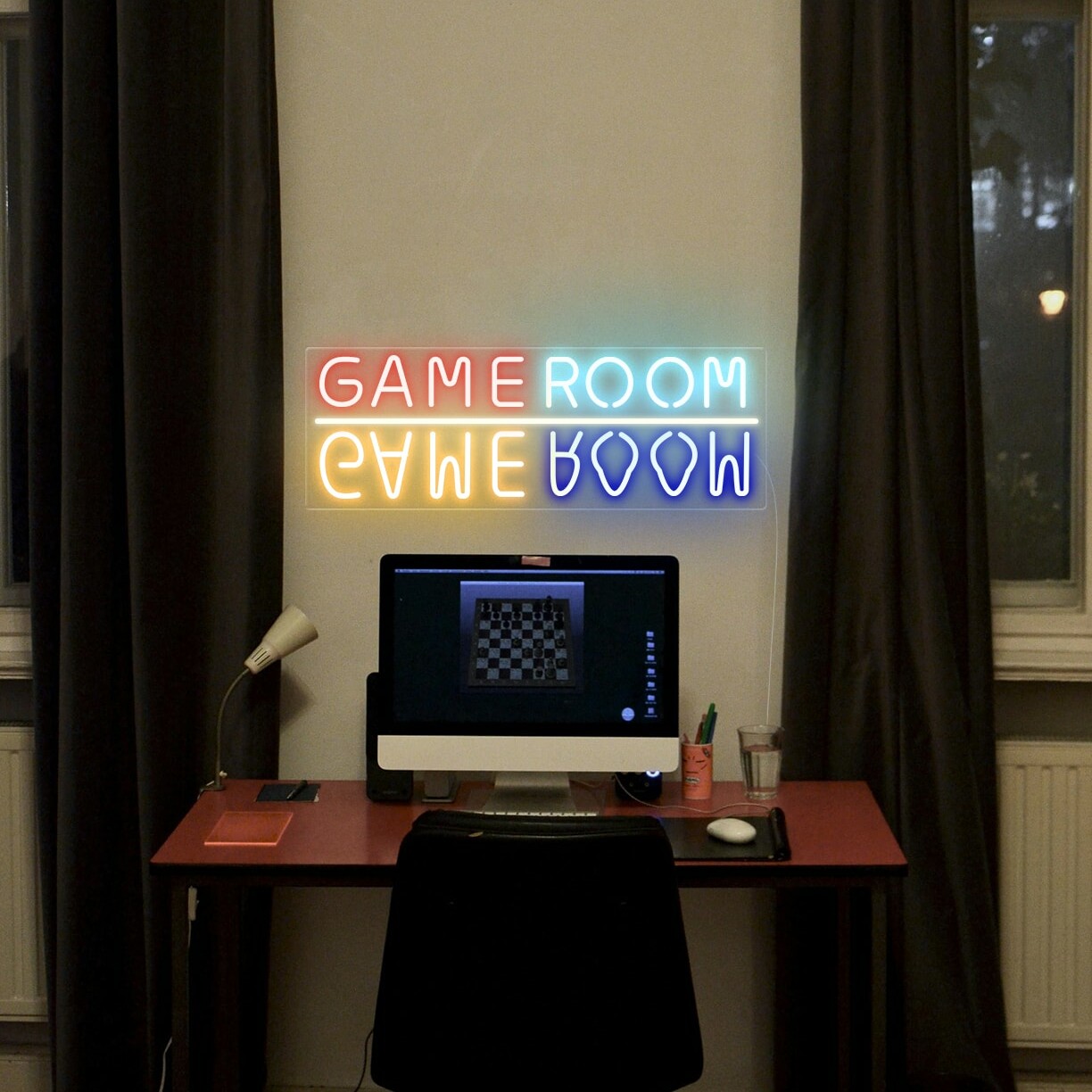 Games Room Neon Sign DAY VERSION