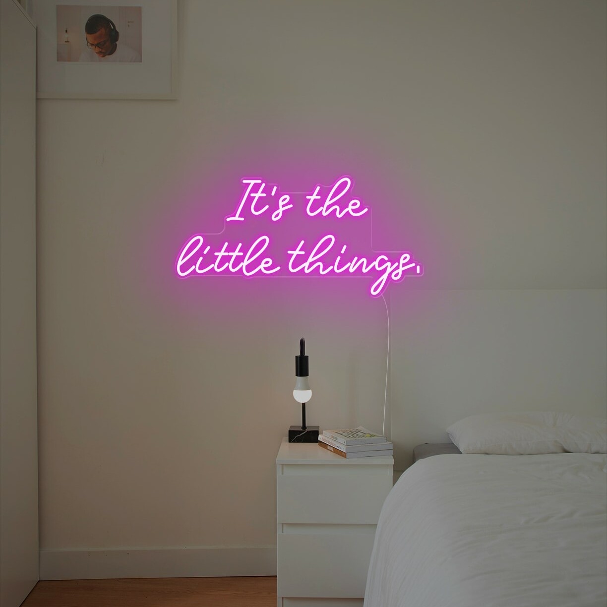 Its The Little Things LED Neon Sign-day-version