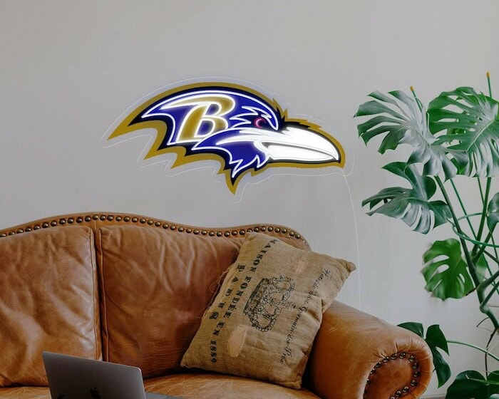 Baltimore Ravens football living room Neon Sign