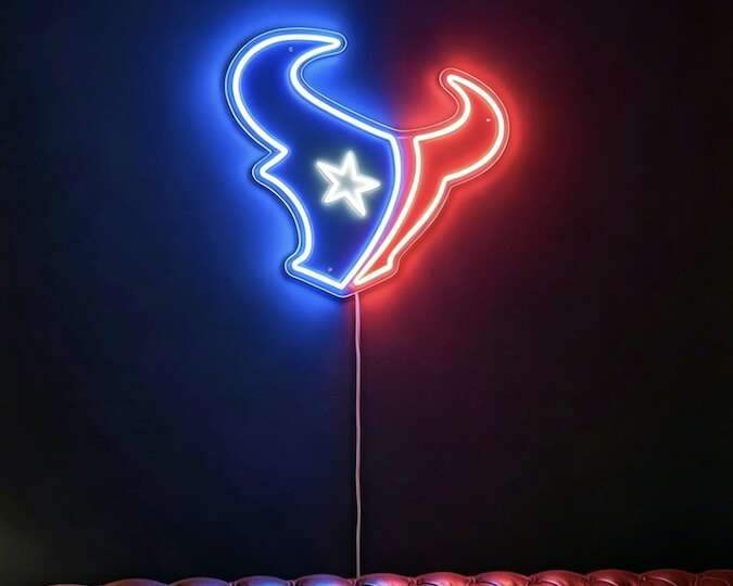 Houston Texans Neon Sign football neon sign