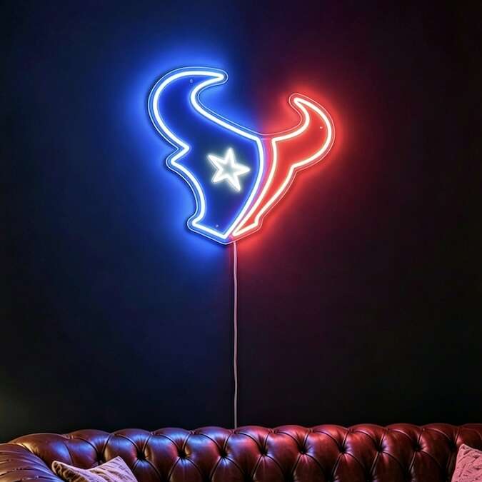 Houston Texans Neon Sign football neon sign