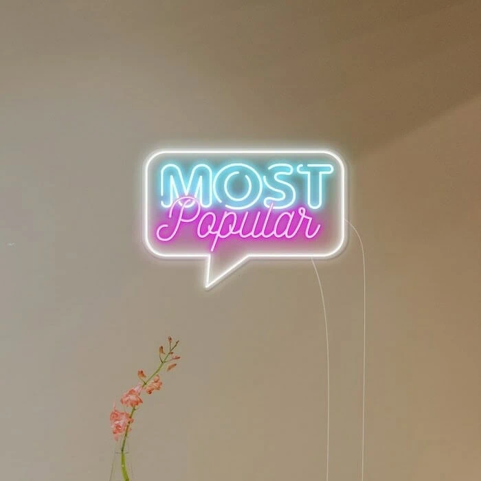 Most Popular trending business Neon Sign
