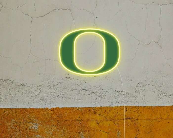 Oregon Ducks cool football fan neon light