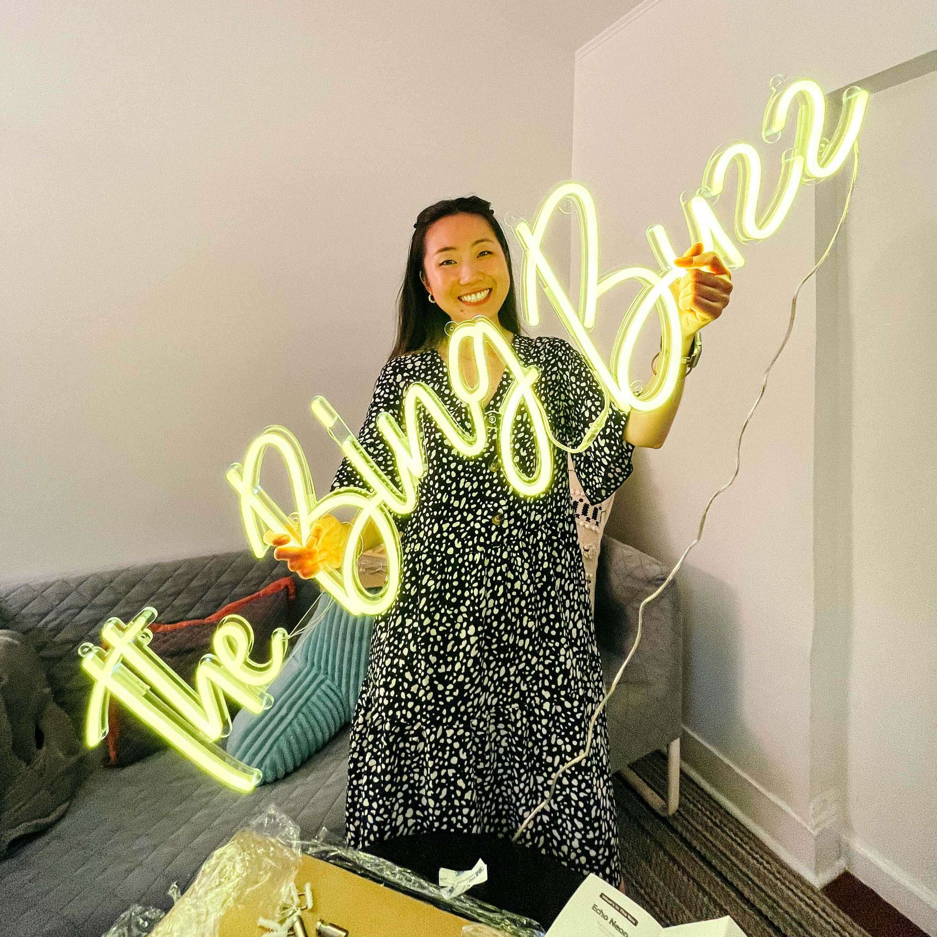 custom led neon sign ad1