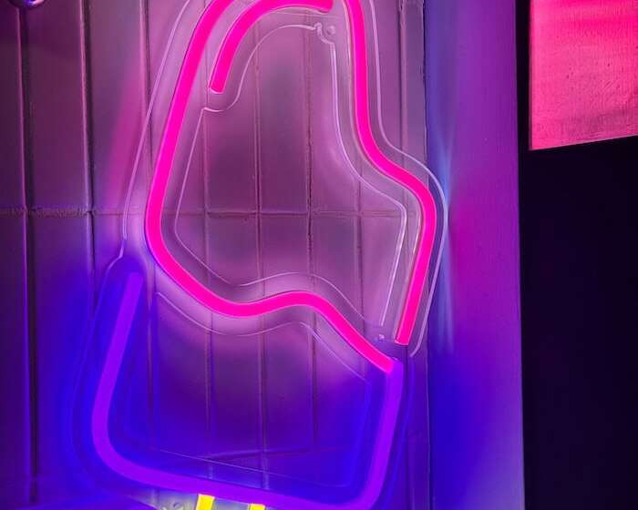 popsicle summer vibe neon sign light