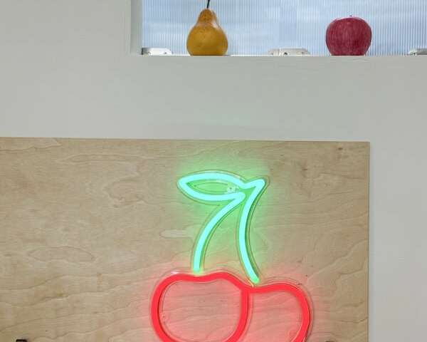 cherry neon sign ins home decor light up