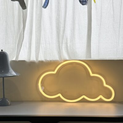White neon cloud light new arrivals