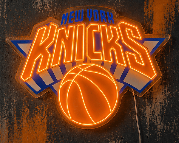 new york kicks football neon sign