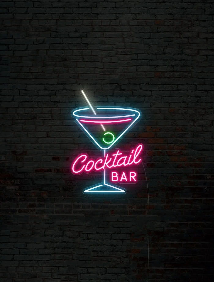 MARTINI　マルティーニ　電光 LED 看板 ネオンサイン　BAR Martini Racing Bar Neon Sign Made With Led – Neon Factory