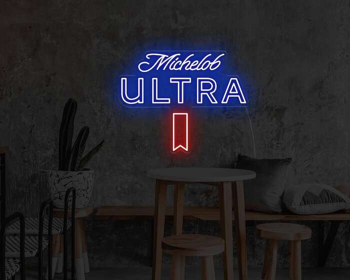 Michelob logo beer neon sign bar decor Day-Version