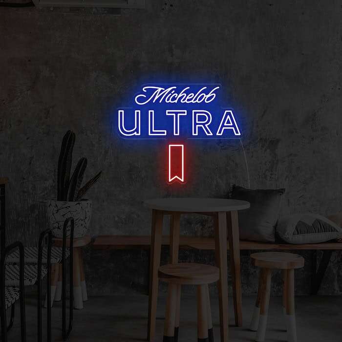 Michelob logo beer neon sign bar decor Day-Version