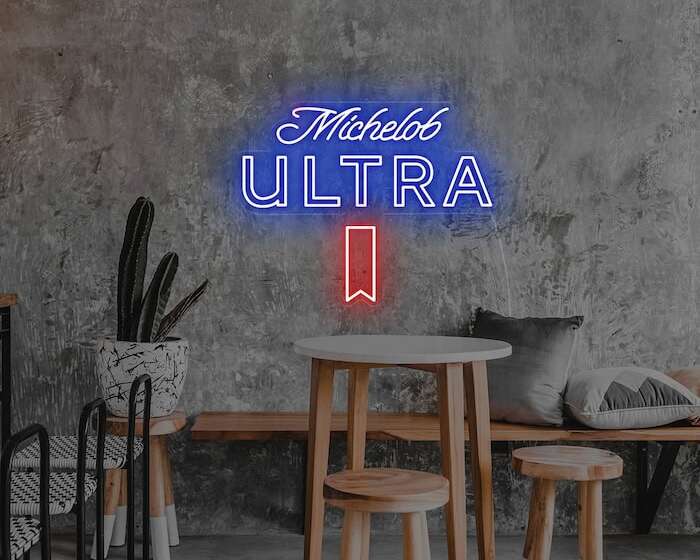 Michelob logo beer neon sign bar decor Day-Version