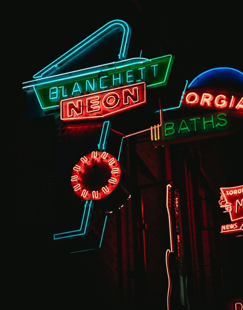 Neon Sign History street neon sign