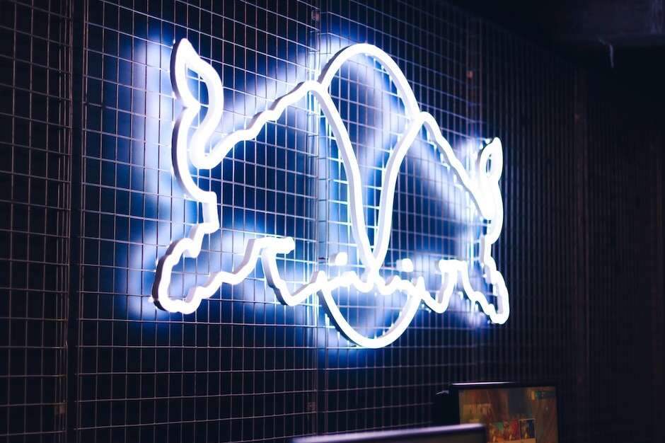 custom logo white neon sign