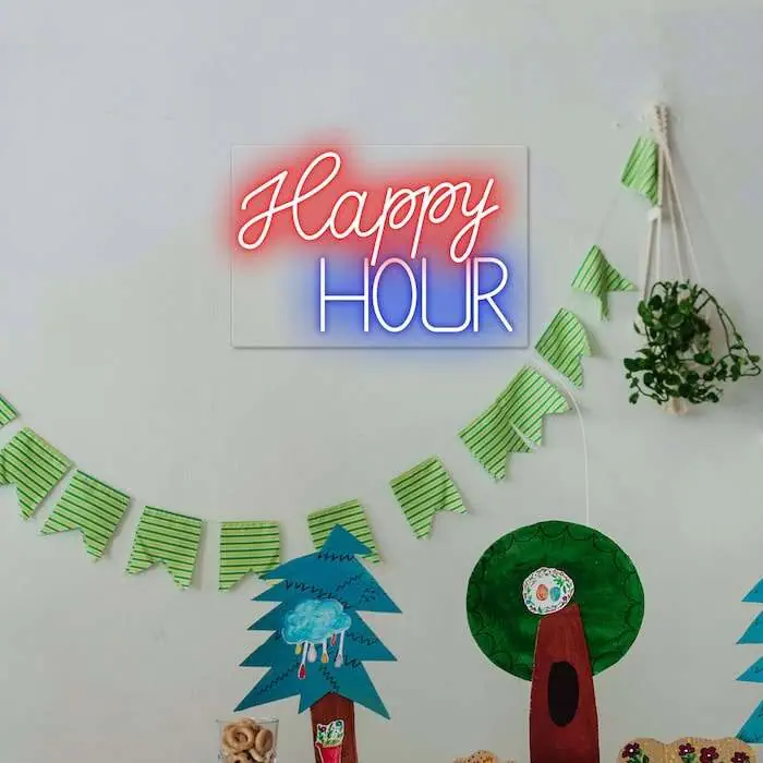 happy hour kids room decor party vibe