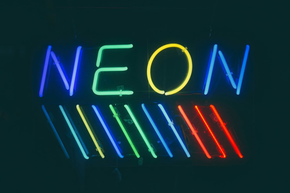 neon color chart custom neon signs