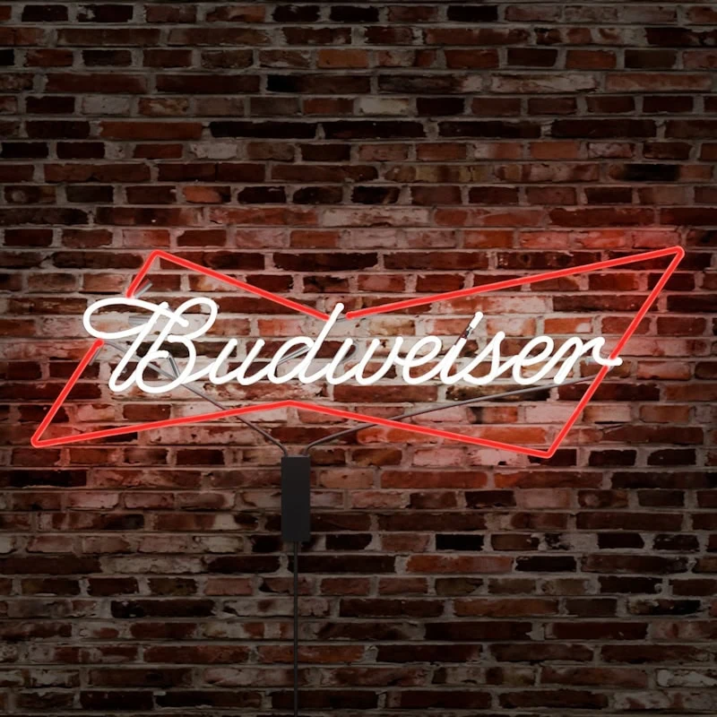 Budweiser-Beer-Logo-glass-neon