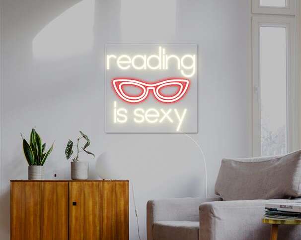 ready is sexy neon sign reading zone decor