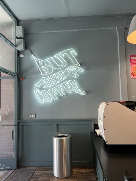 But First Coffee Alfred Coffee in Melrose Place