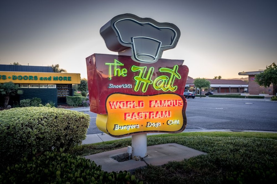 The Hat” logo Simi Valley spot.